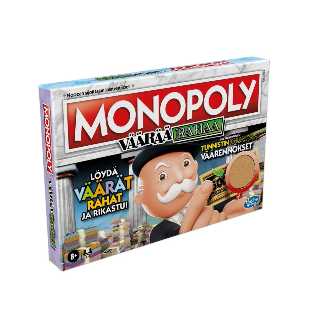 Monopol Brætspil Crooked Cash (på finsk)