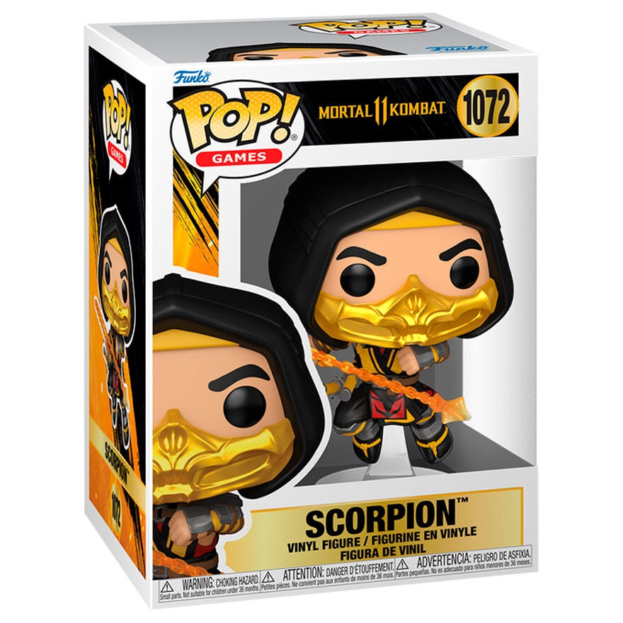 Mortal Kombat 11 Scorpion Actionfigur, 7-tums samlarobjekt