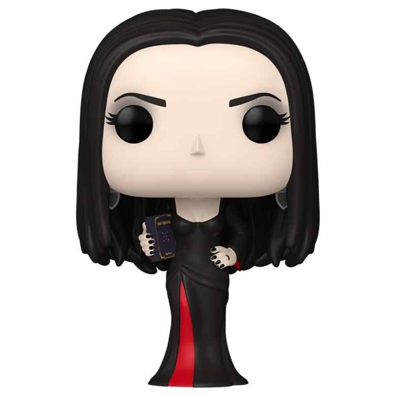 Morticia Addams POP-figur – samlarbar vinyldocka, 4-tums