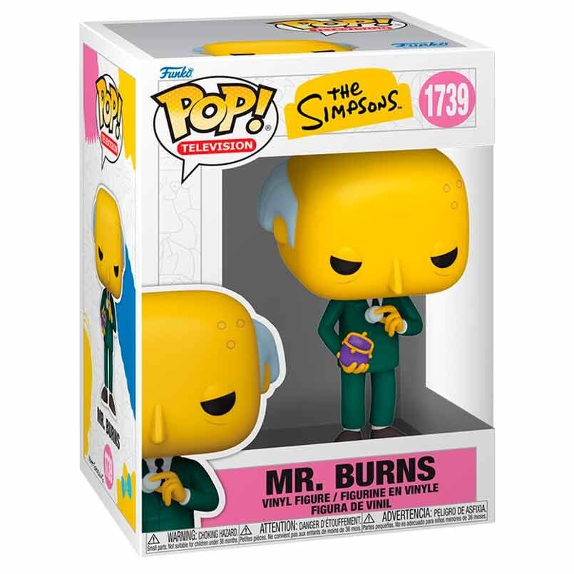 Mr. Burns POP-figur - samlarbar vinylleksak, 4-tumsstorlek
