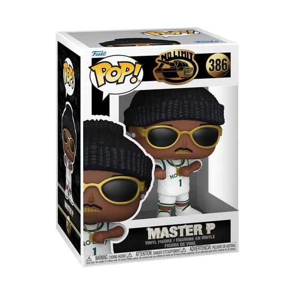 Mästare P POP! Rocks Vinyl Figur Master P 9 cm