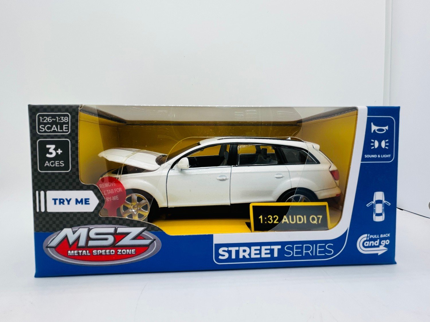 Msz Die-Cast modell Audi Q7, skala 1:24