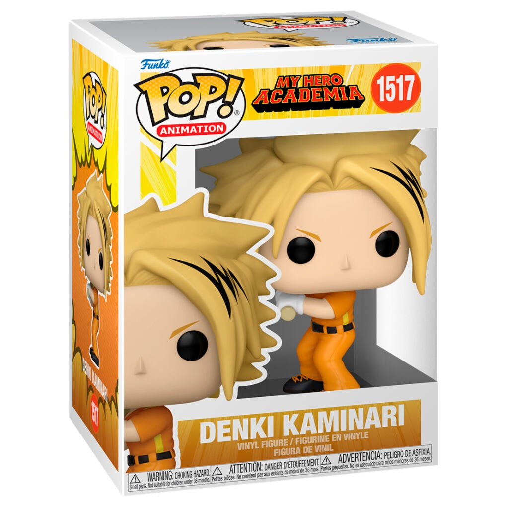 My Hero Academia Denki Kaminari figur, 6-tums samlarobjekt