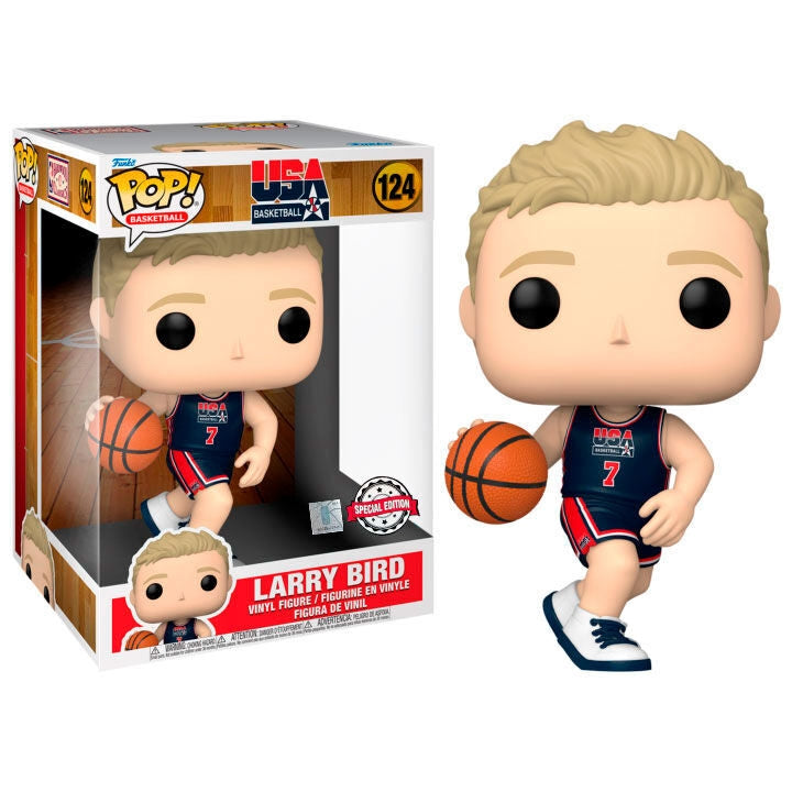 NBA Larry Bird 1992 Team USA-tröja, 25 cm exklusiv figur