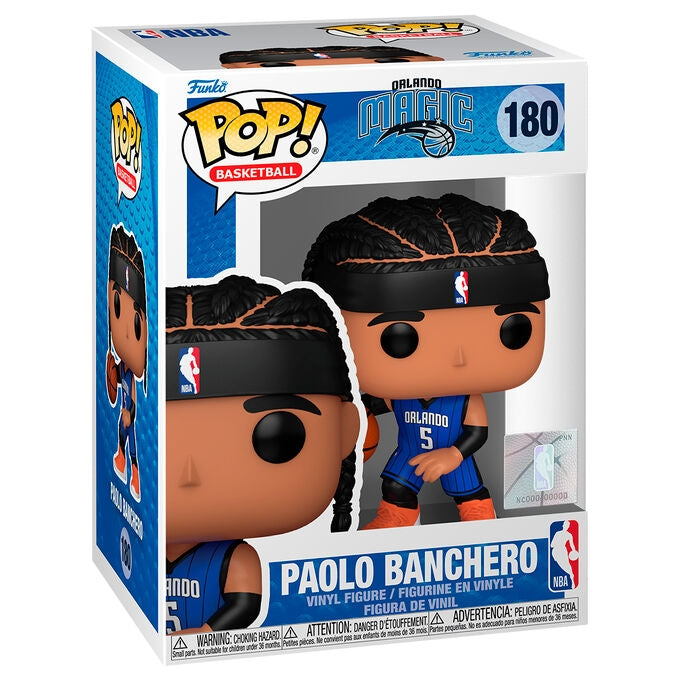 NBA Orlando Magic Paolo Banchero Pop Figur Samlarleksak