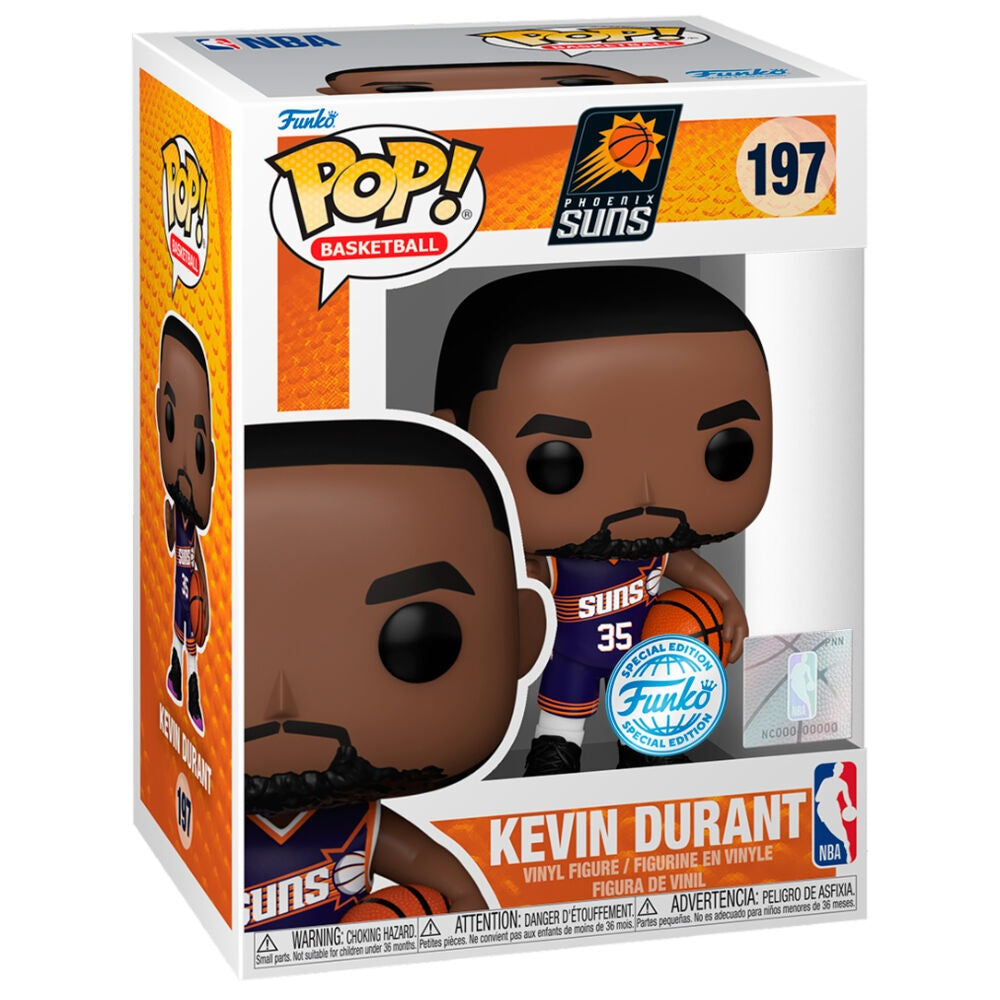 NBA Suns Kevin Durant Pop Figur Samlarleksak