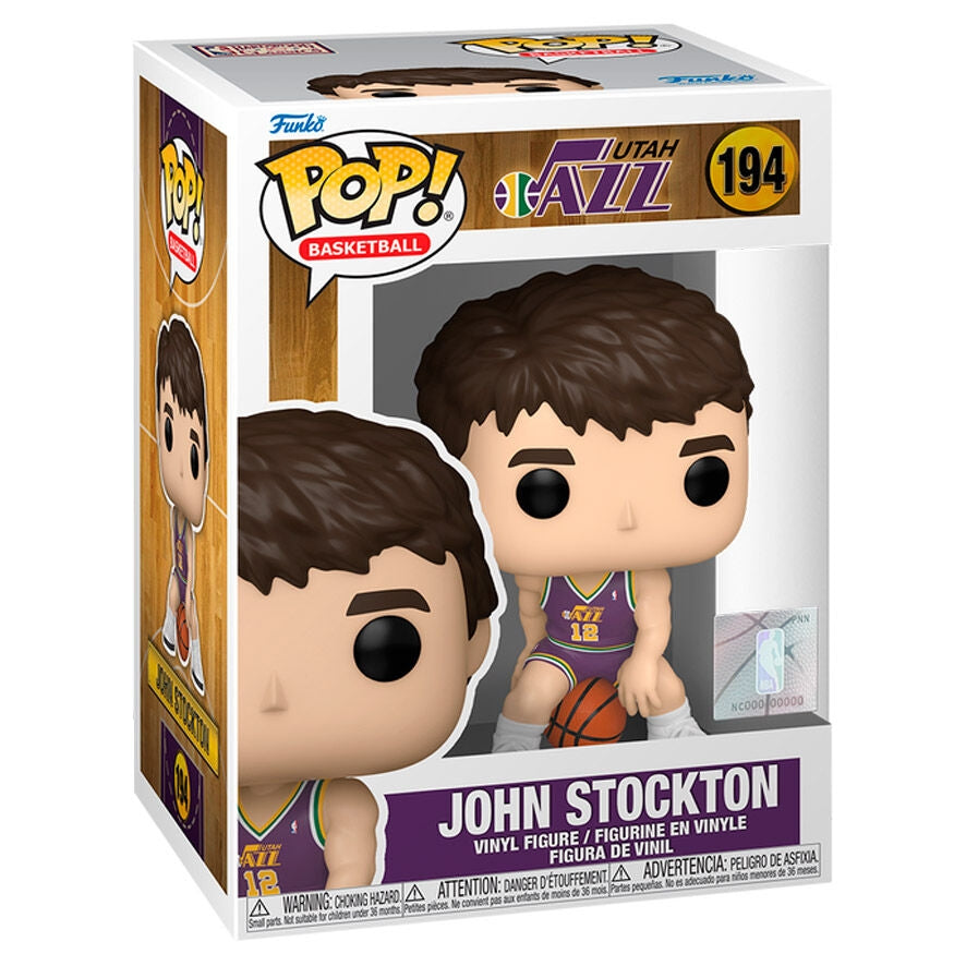 NBA Utah Jazz Pop Figur - John Stockton Samlarleksak