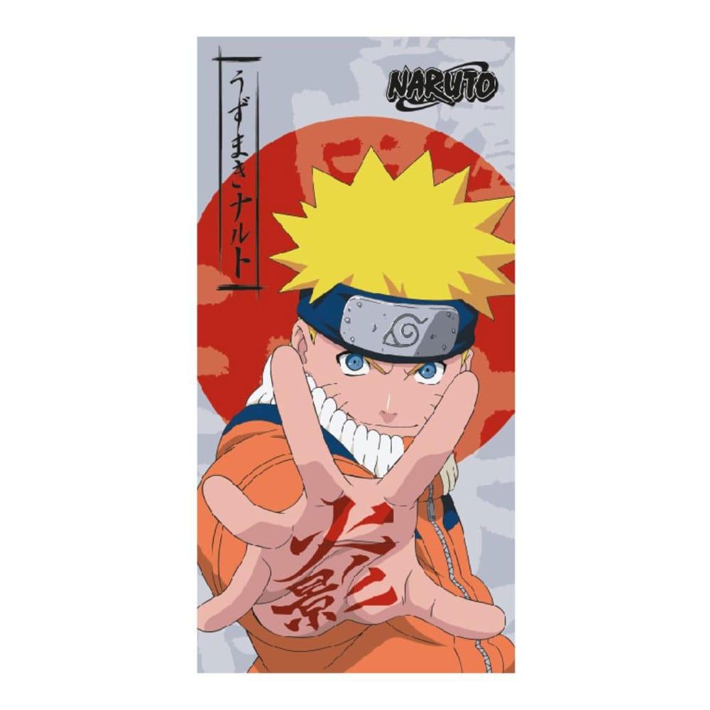 Naruto Shippuden Handduk Naruto Uzumaki 70 x 140 cm