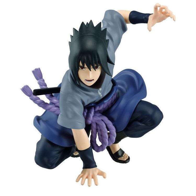 Naruto Shippuden Panel Glasögon Uchiha Sasuke figur 9 cm