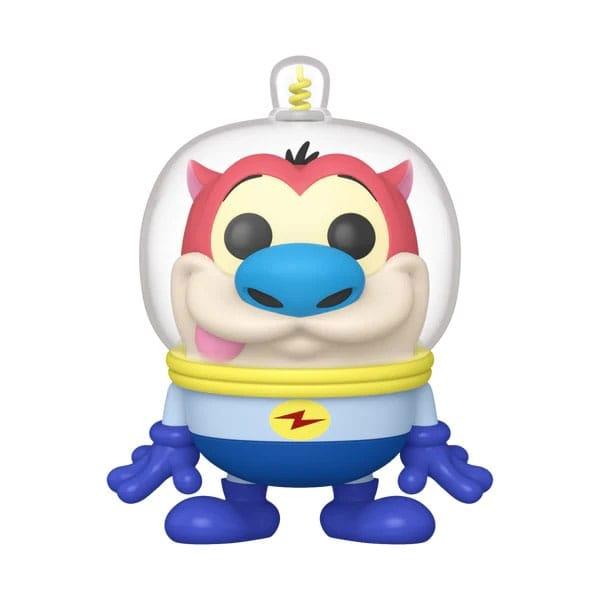 Nick Rewind POP! TV Vinyl Figur Stimpy (rymddräkt) 9 cm