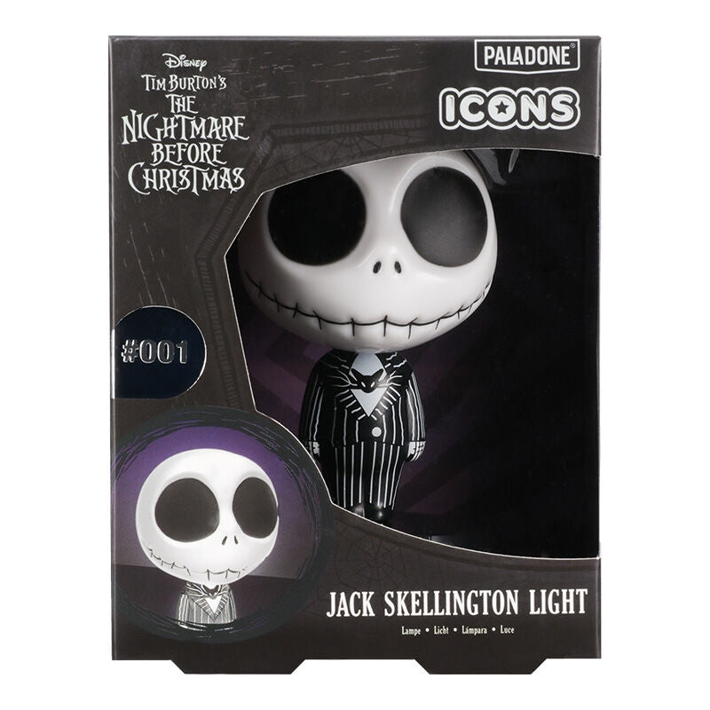 Nightmare Before Christmas Jack Skellington Ikoner Lampa 10cm