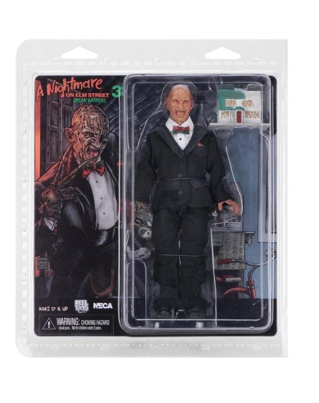 Nightmare On Elm Street Freddy Krueger Rökning actionfigur 20cm