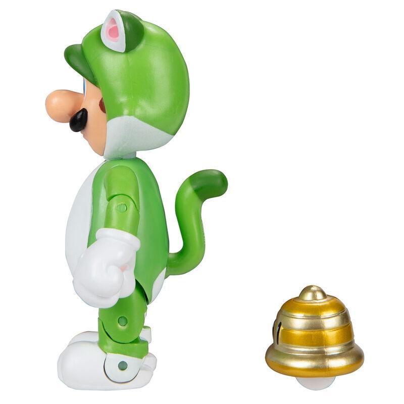 Nintendo Super Mario Katt Luigi figur 10cm