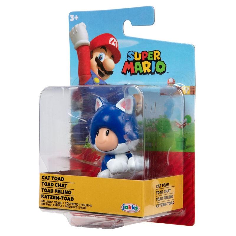 Nintendo Super Mario Katt Padda figur 6,5 cm