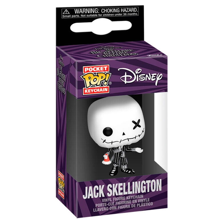 Nyckelring Disney Nightmare Before Christmas Jack Skellington Pocket POP