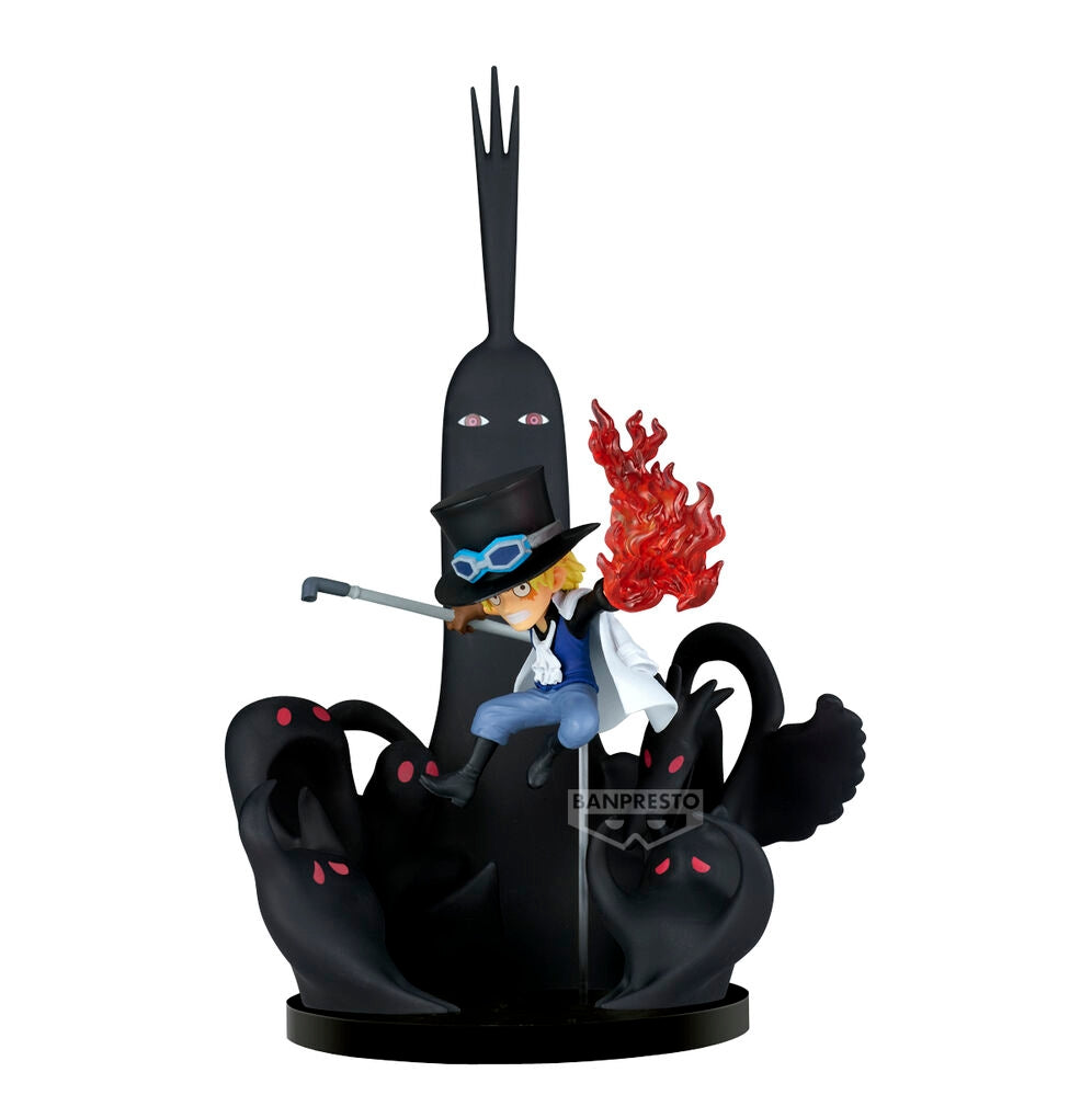 One Piece Collectible Figur Set: Sabo & Five Elders, 14 cm