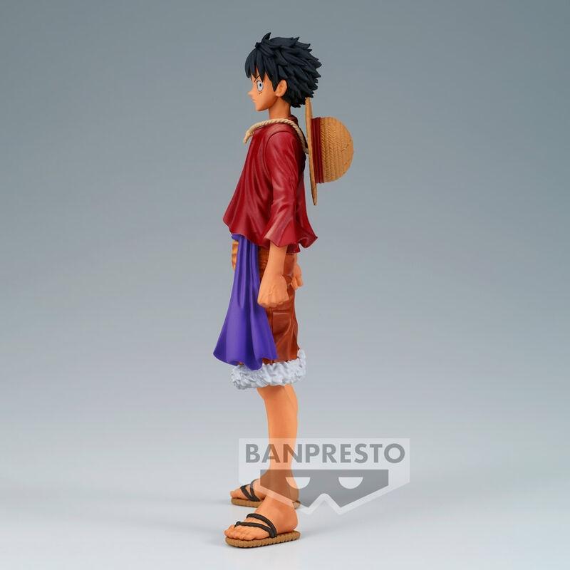 One Piece DXF The Grandline Series Monkey D Luffy Wanokuni figur 16 cm