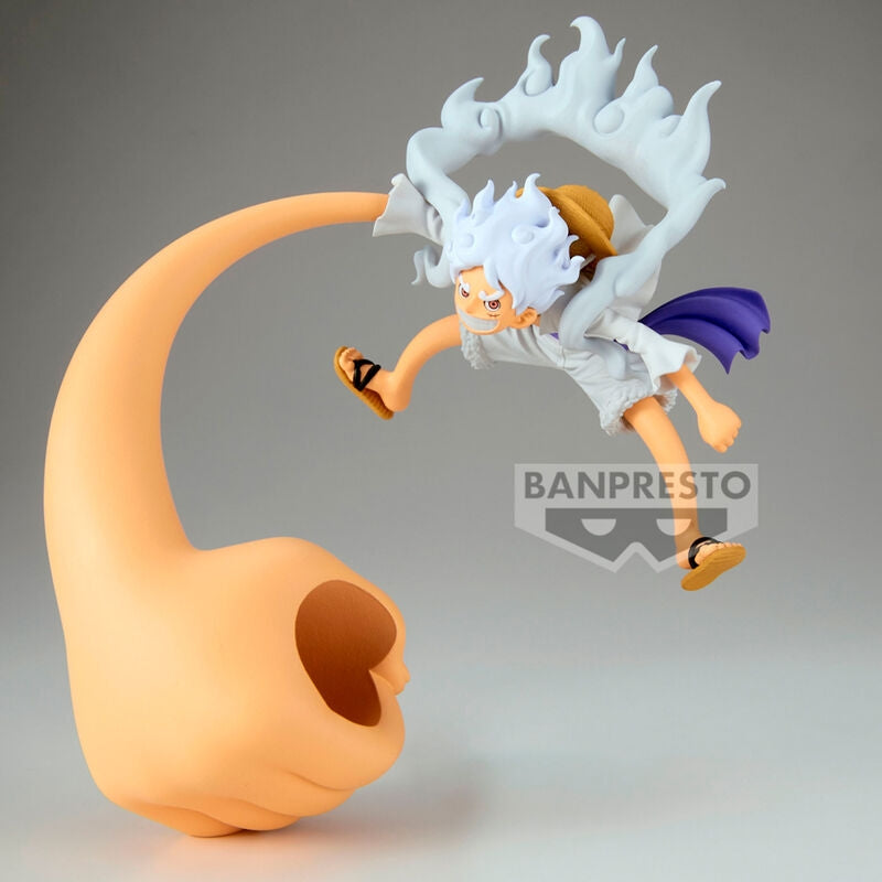One Piece Gear 5 Monkey D. Luffy figur, 12 cm samlarobjekt