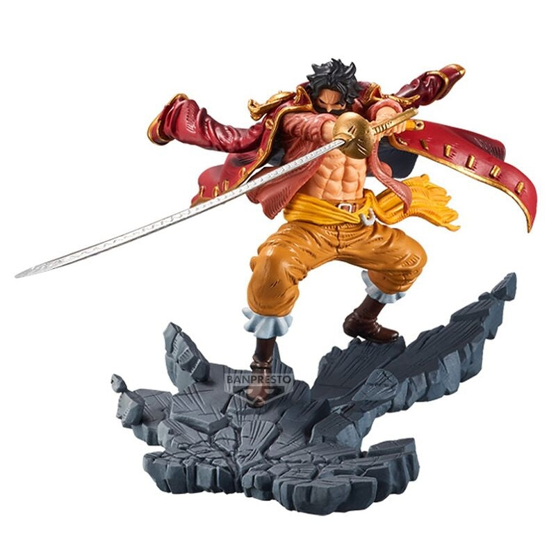 One Piece Gold D Roger-figur, 9 cm samlarleksak