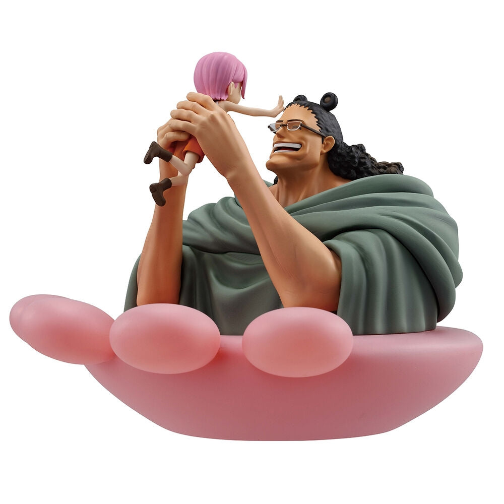 One Piece Kuma & Bonney-figur, 13 cm samlarleksak