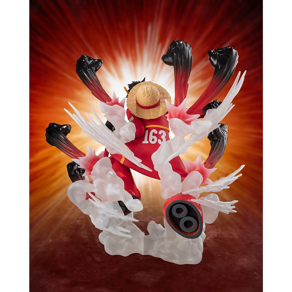 One Piece Luffy Gum Gum Hawk Gatling Action Figur 15 cm