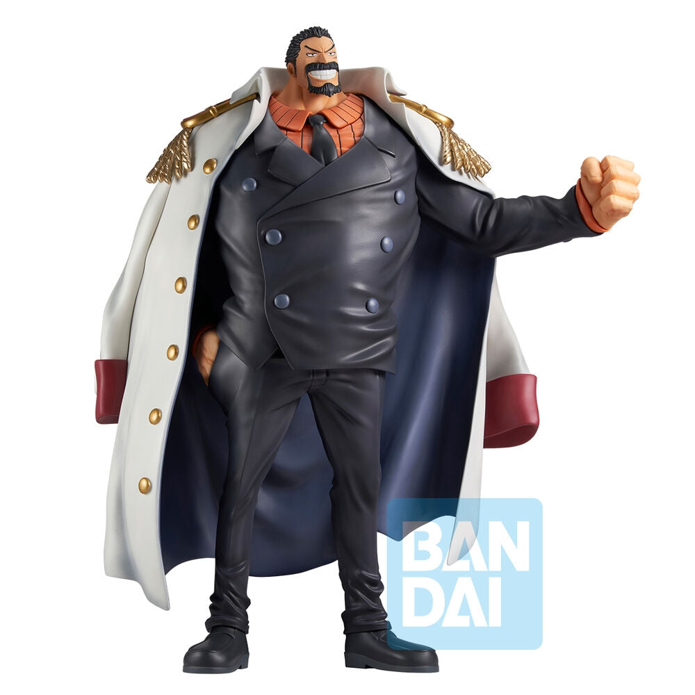 One Piece Monkey D. Garp Figur, 25 cm, Ichibansho samlarobjekt