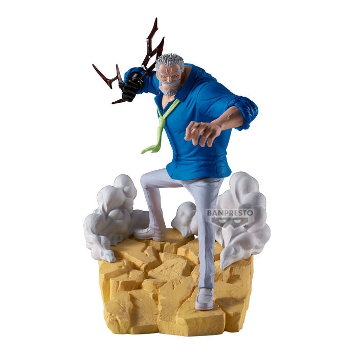 One Piece Monkey D. Garp figur, 19 cm samlarleksak