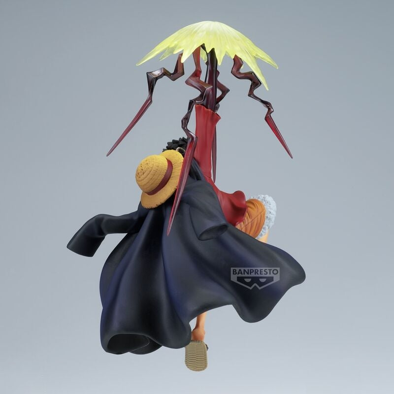 One Piece Monkey D Luffy Battle Record Figur, 15 cm lång