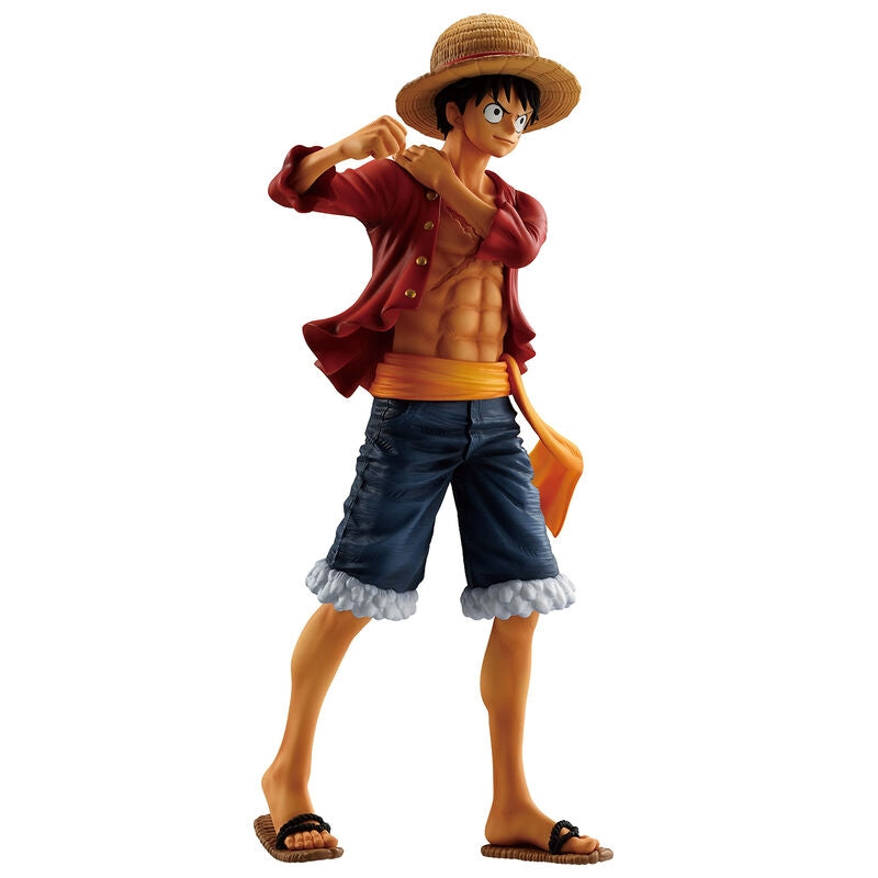 One Piece Monkey D. Luffy Ichibansho figur, 24 cm samlarobjekt