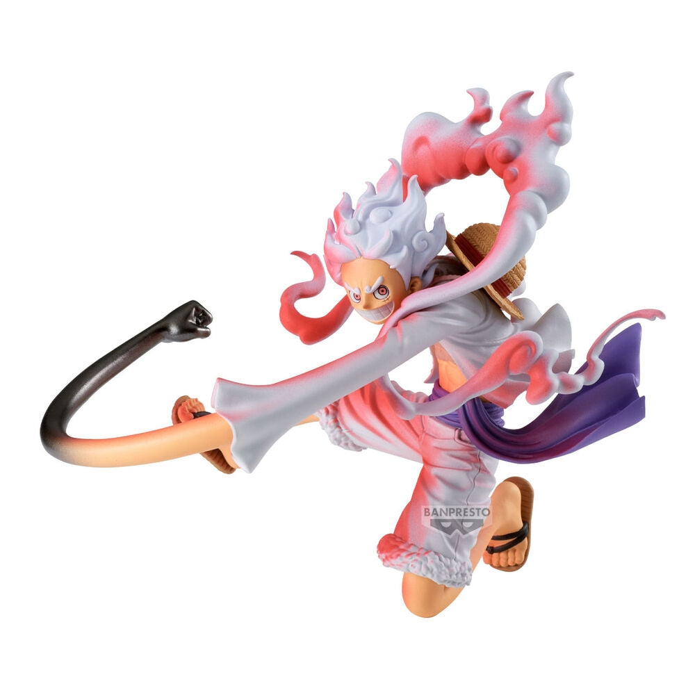One Piece Monkey D. Luffy figur, 13 cm Battle Record Collection