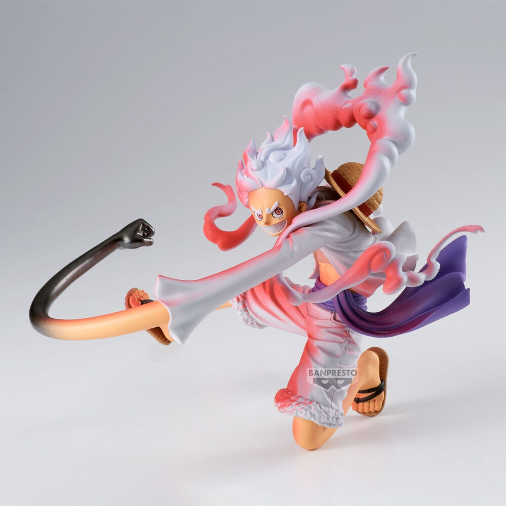 One Piece Monkey D. Luffy figur, 13 cm Battle Record Collection