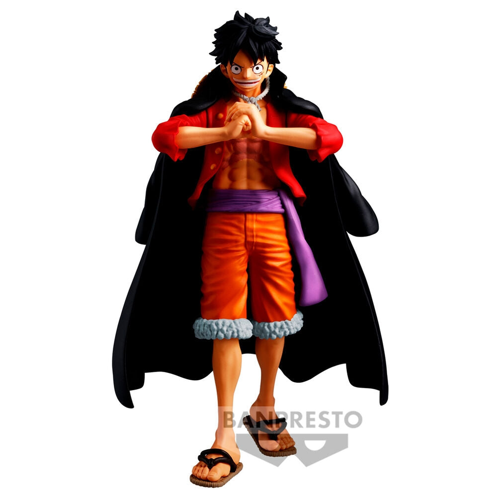 One Piece Monkey D. Luffy figur, 14 cm samlarleksak
