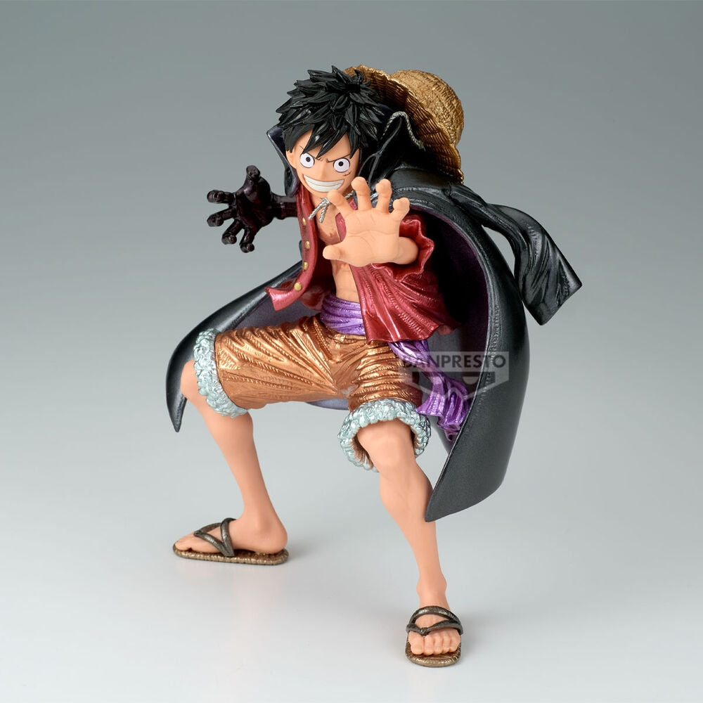 One Piece Monkey D. Luffy figur, 19 cm samlarleksak