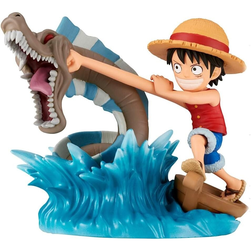 One Piece Monkey D. Luffy vs Local Sea Figure, 7 cm