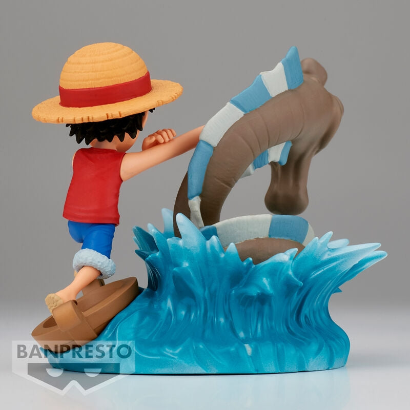 One Piece Monkey D. Luffy vs Local Sea Figure, 7 cm