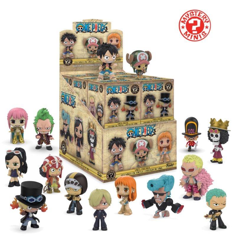 One Piece Mystery Mini Figures 5 cm display (12)