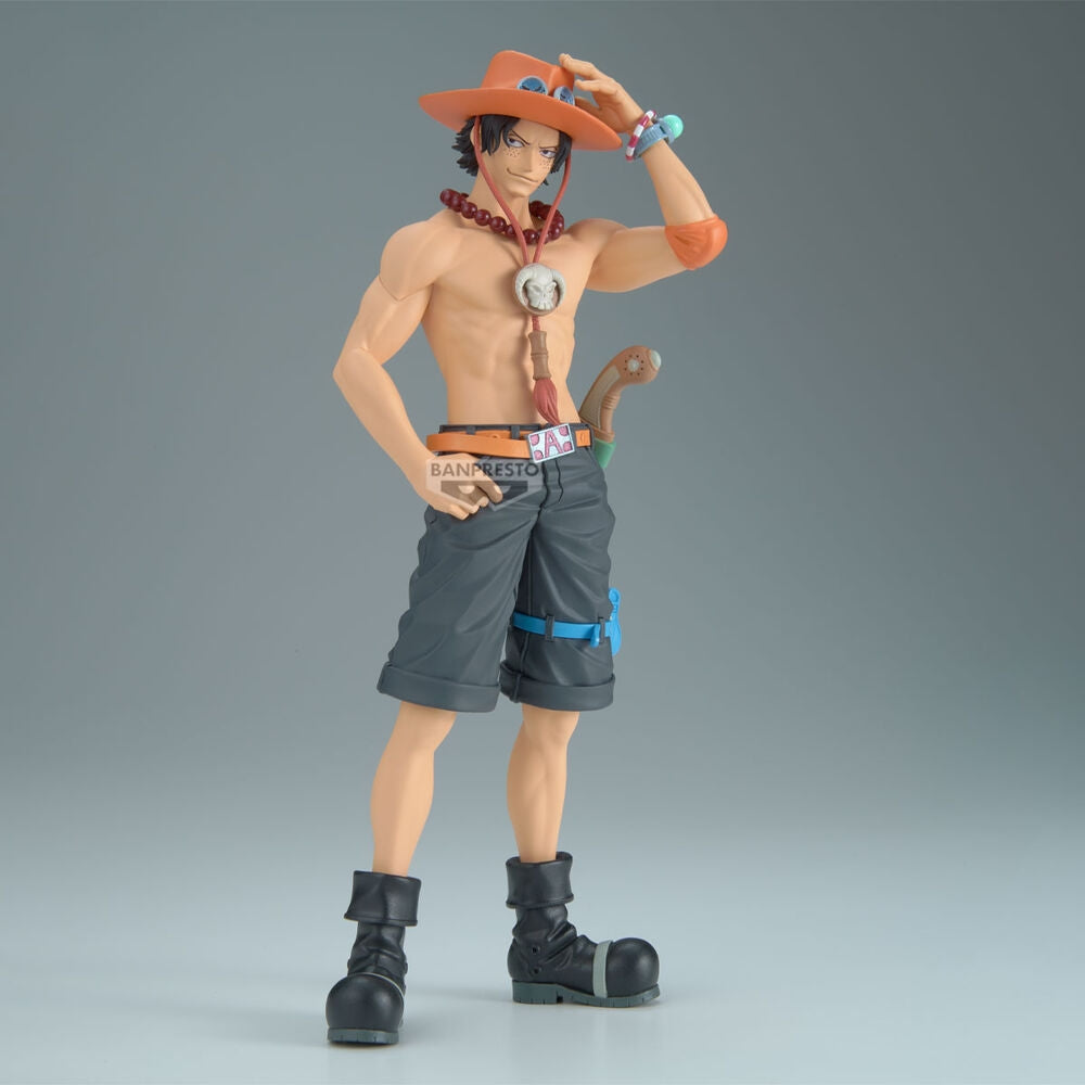 One Piece Portgas D. Ace DXF-figur, 20 cm samlarobjekt