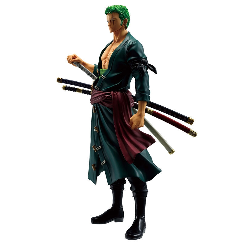 One Piece Roronoa Zoro Figur, 25 cm, Ichibansho samlarobjekt