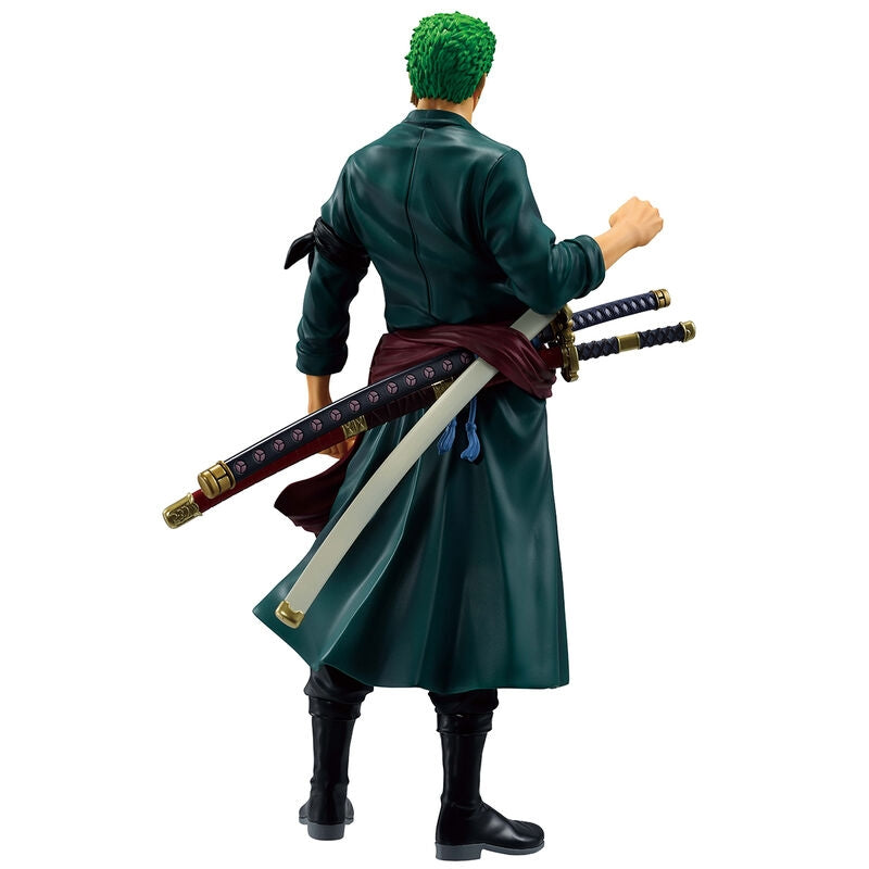 One Piece Roronoa Zoro Figur, 25 cm, Ichibansho samlarobjekt