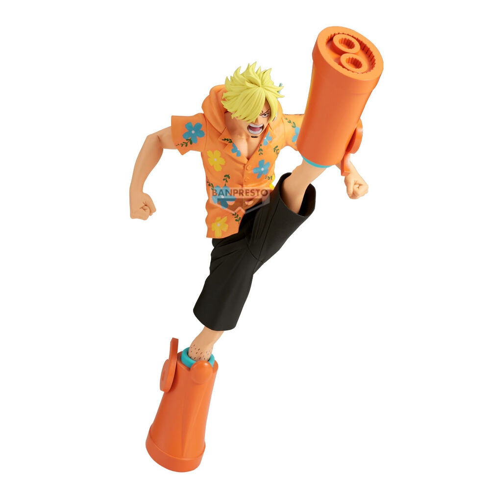 One Piece Sanji Battle Record Figur 21 cm Samlarleksak