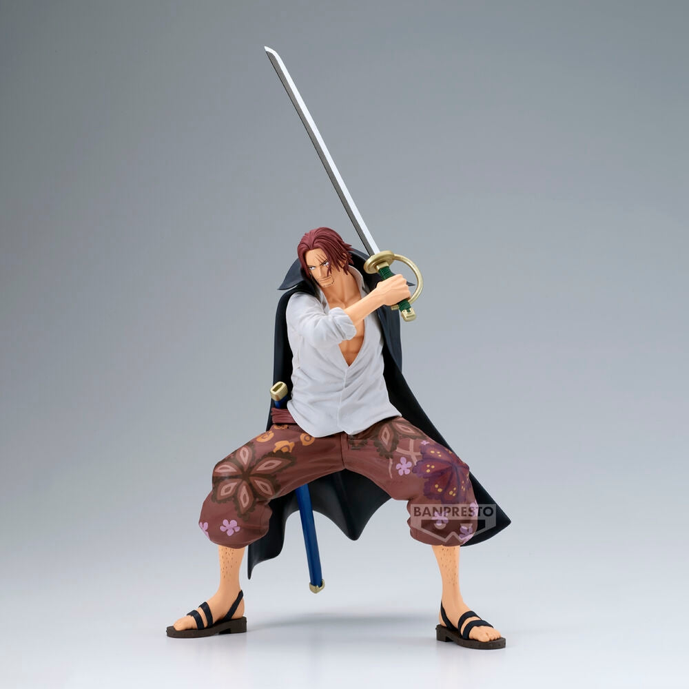 One Piece Shanks Grandista figur, 22 cm samlarleksak