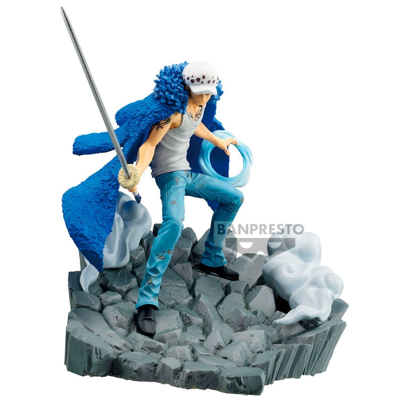 One Piece Trafalgar Law Figur, 11 cm samlarleksak