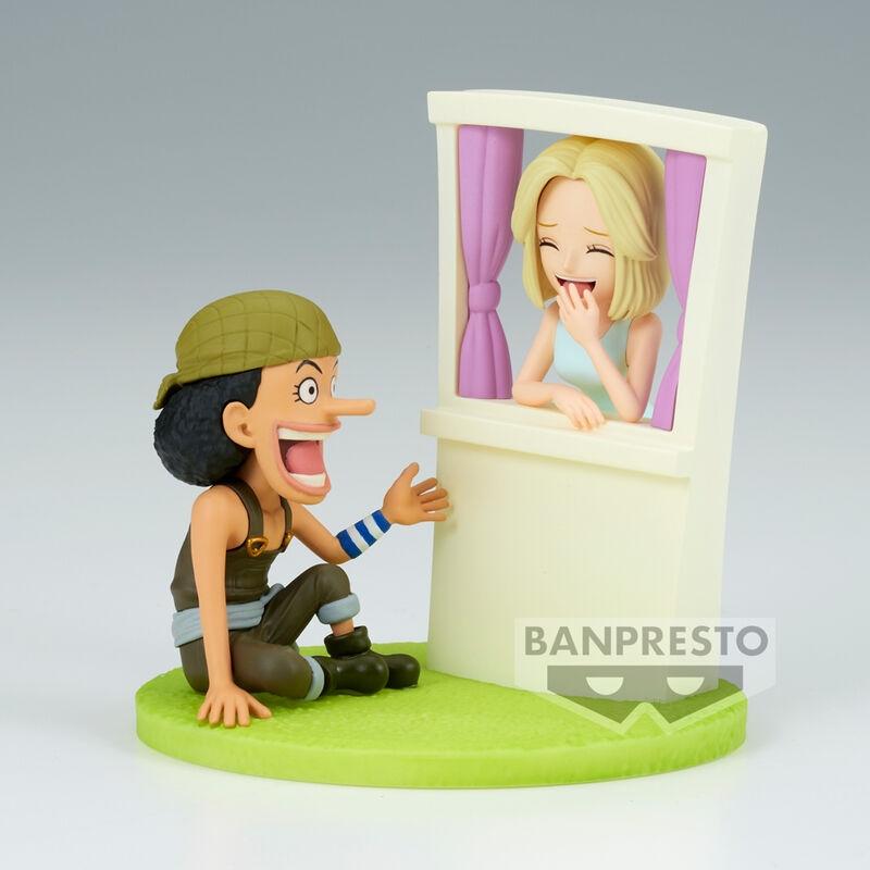 One Piece Usopp & Kaya Log Stories figur 7cm