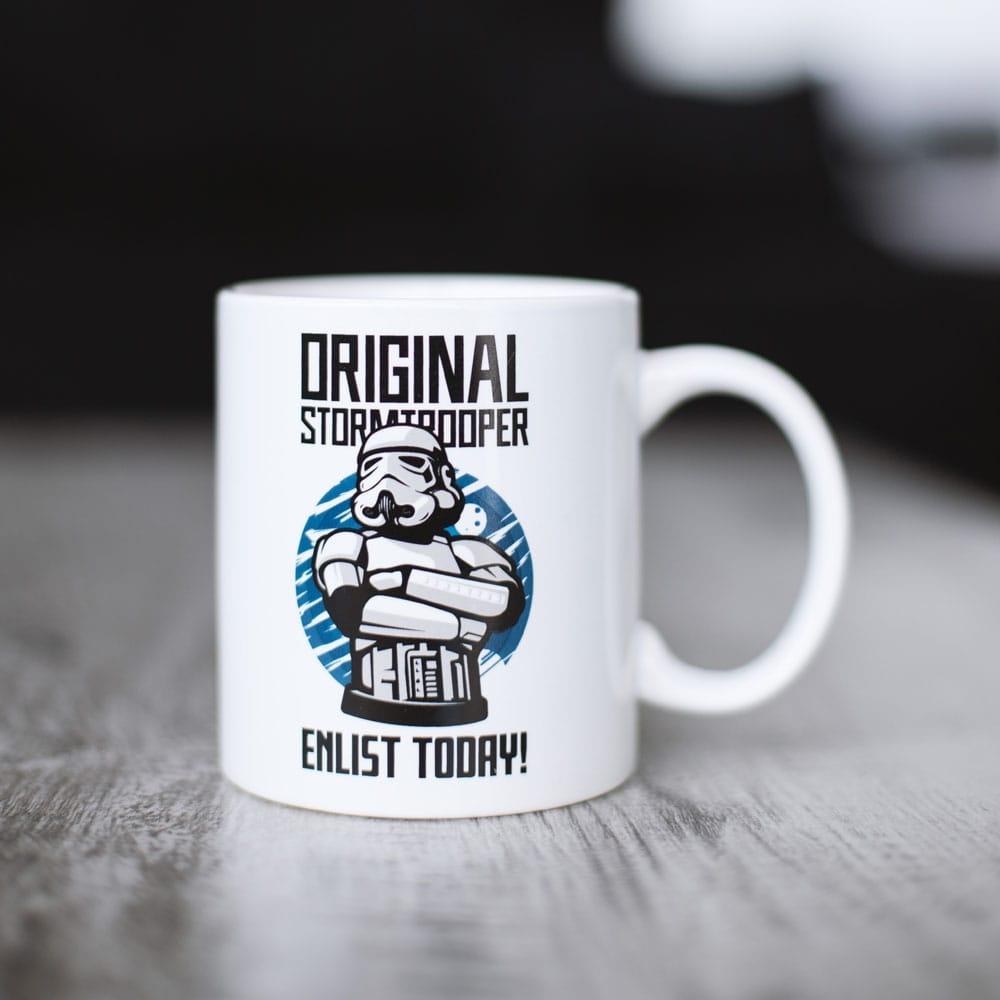 Original Stormtrooper rånar Enlist Today White