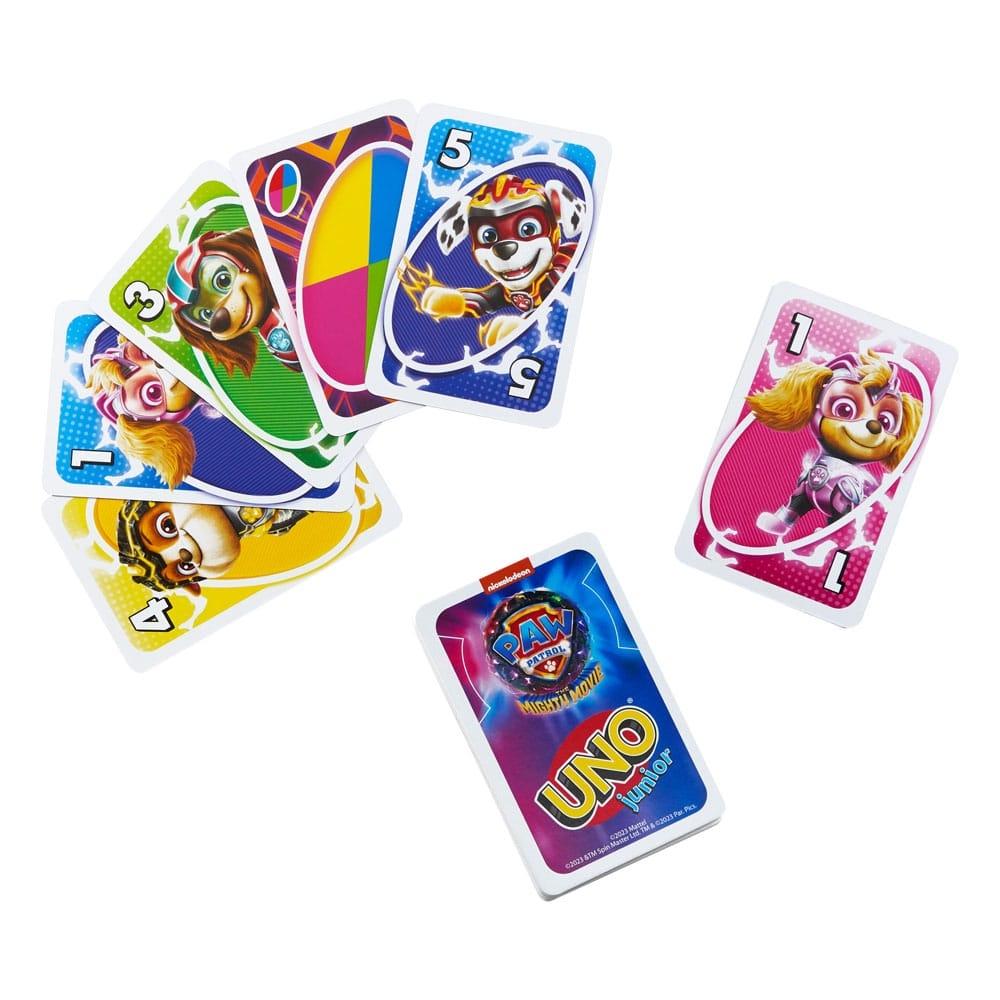 PAW Patrol: The Mighty Movie Card Game UNO Junior