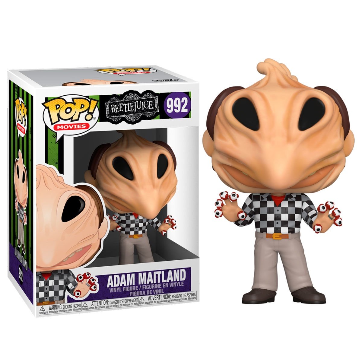 POP-figur Beetlejuice Adam Förvandlad