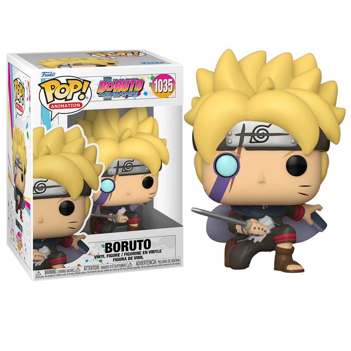 POP-figur Boruto Boruto med märken