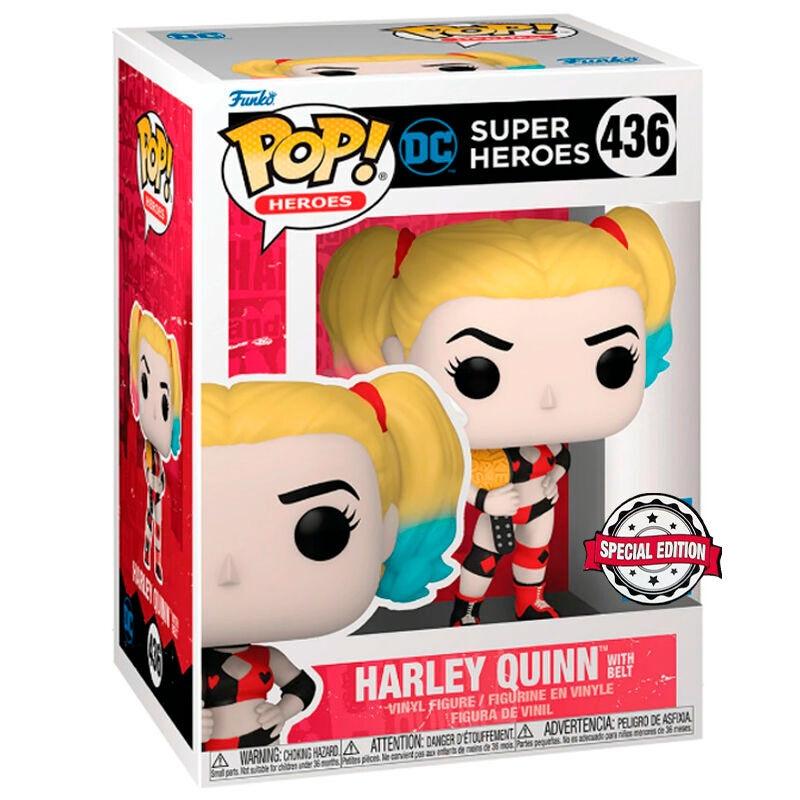 POP-figur DC Comics Super Heroes Harley Quinn Exklusiv