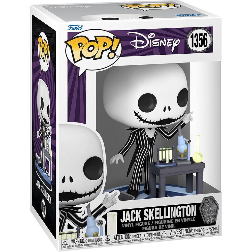 POP-figur Disney Mardröm före jul 30-årsjubileum Jack Skellington