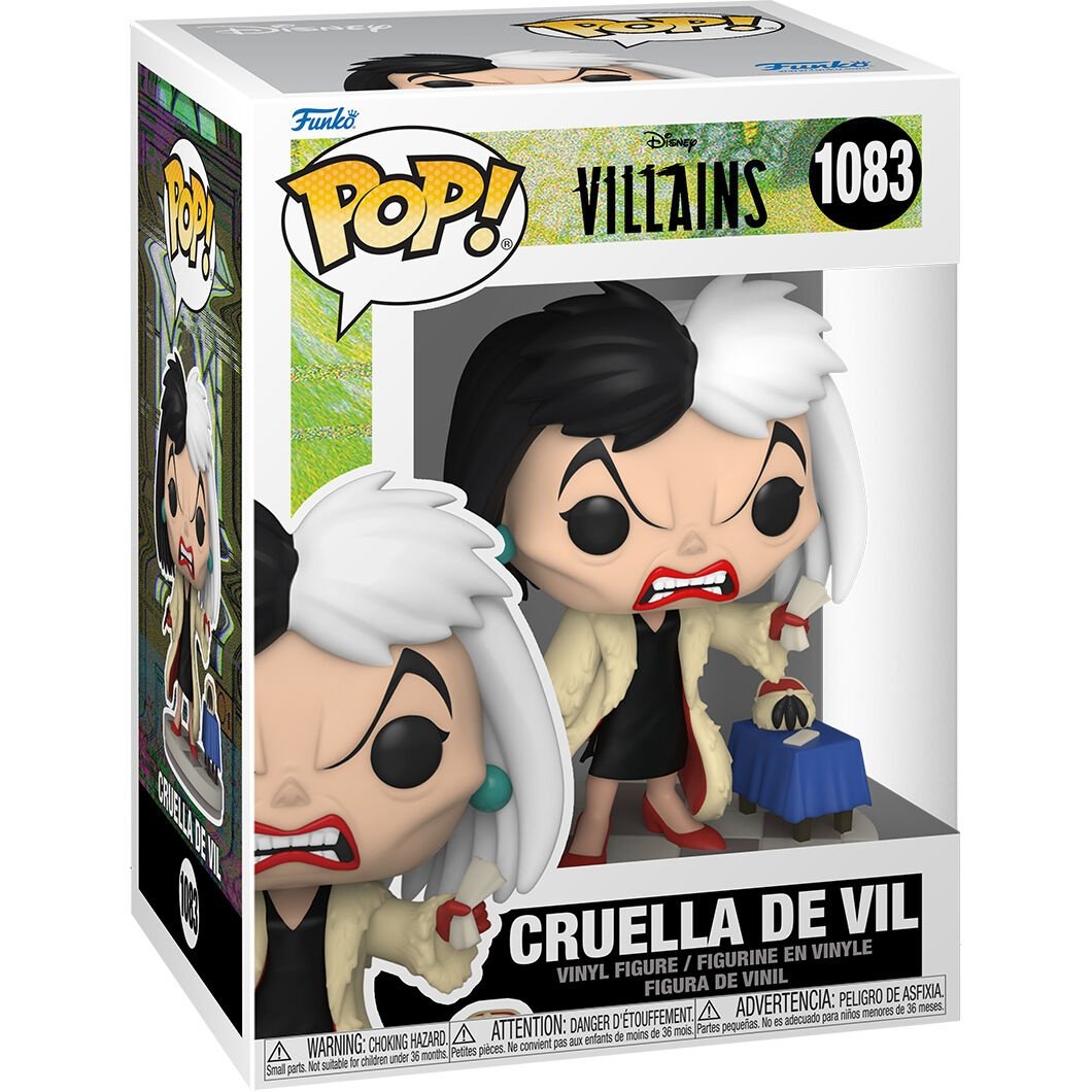 POP-figur Disney Villains Cruella de Vil